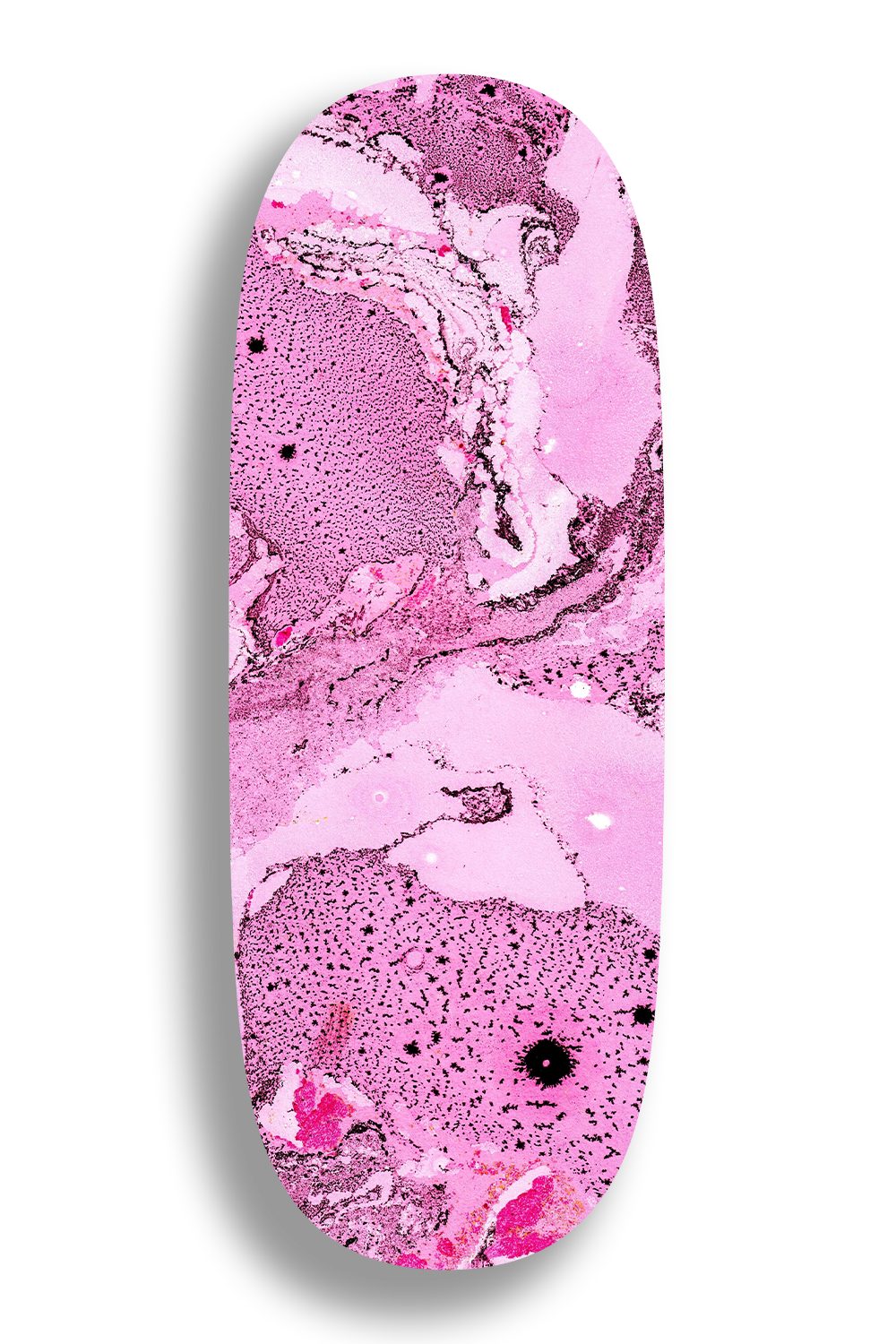 Oopskate Fingerboard Pro Dirty Marble (Fuchsia)