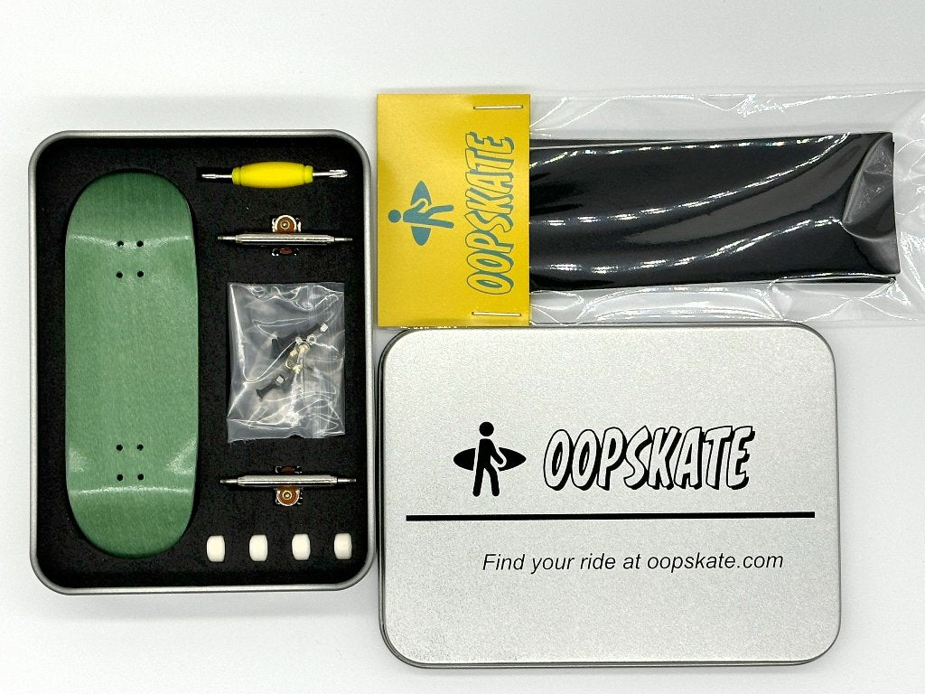 Oopskate Fingerboards Premium Pro Complete Green (33.5mm)