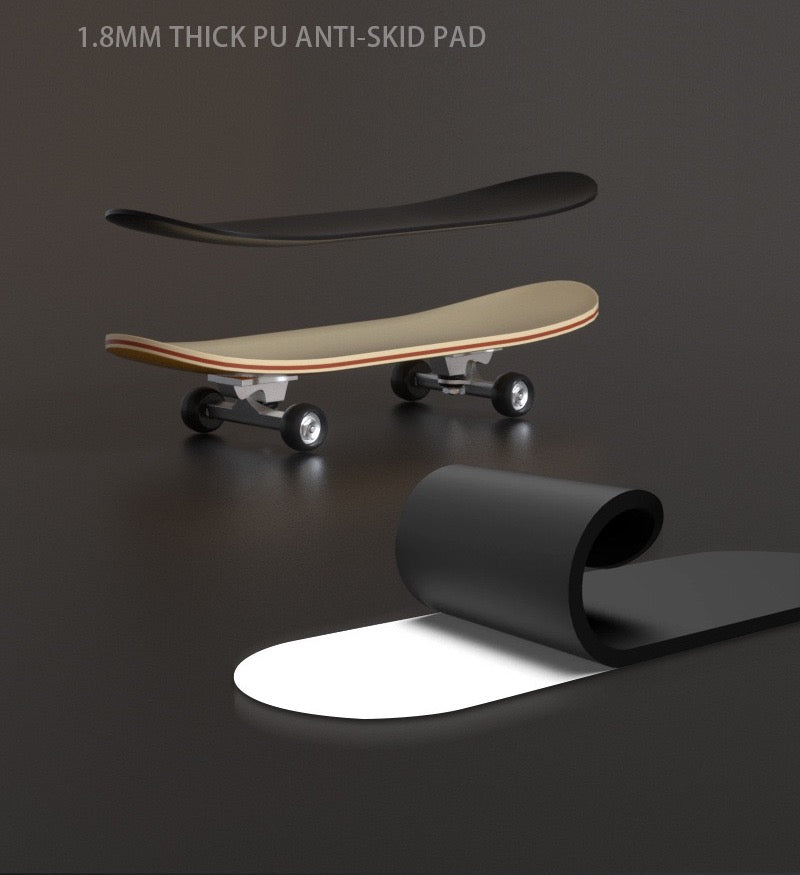 DIY Finger Skateboard - Novelty Wooden Toy for Ages 3+(Watch) - oopskate