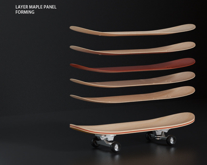 DIY Finger Skateboard - Novelty Wooden Toy for Ages 3+(Watch) - oopskate