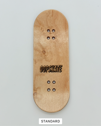 Oopskate Handmade Low Concave(Birdseye grain 34mm)