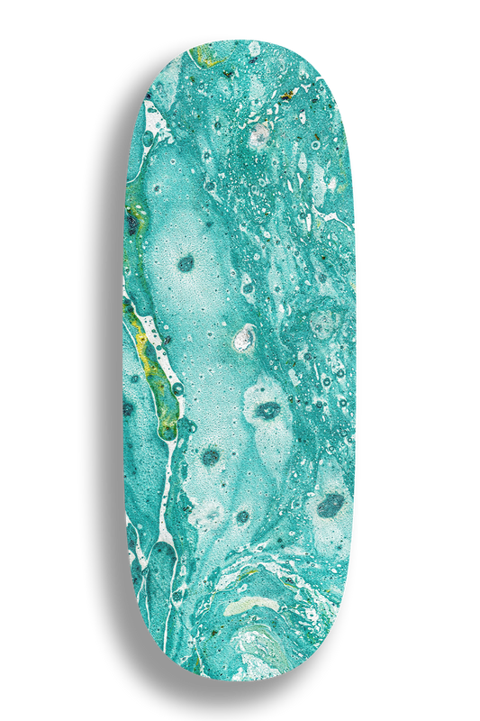 Oopskate Fingerboard Pro Dirty Marble (Emerald)