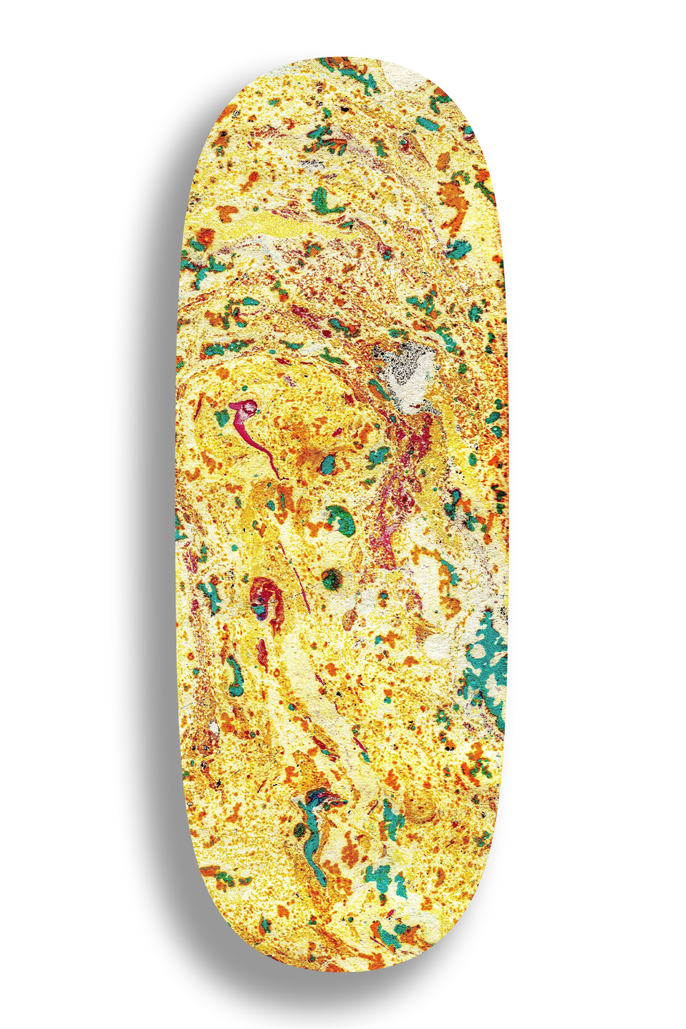 Oopskate Fingerboard Pro Dirty Marble (Lemon)