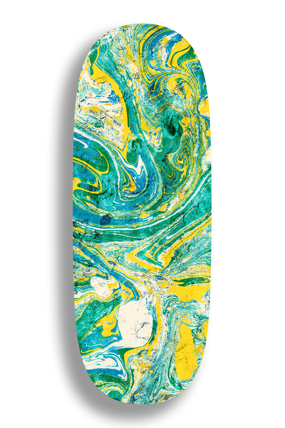 Oopskate Fingerboard Pro Dirty Marble (Lime)