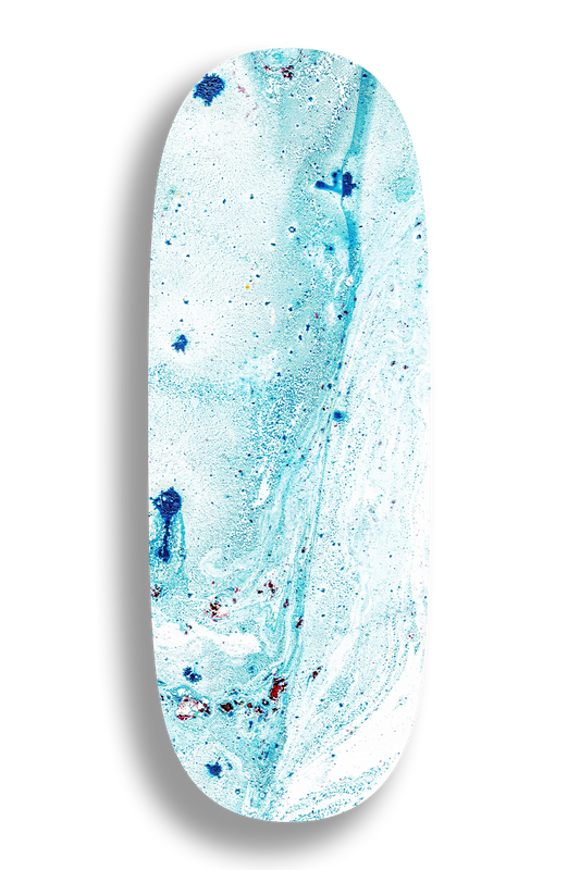 Oopskate Fingerboard Pro Dirty Marble (Teal)