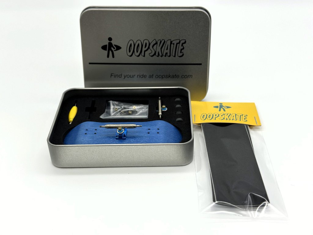 Oopskate Fingerboards Premium Pro Complete Blue (33.5mm)