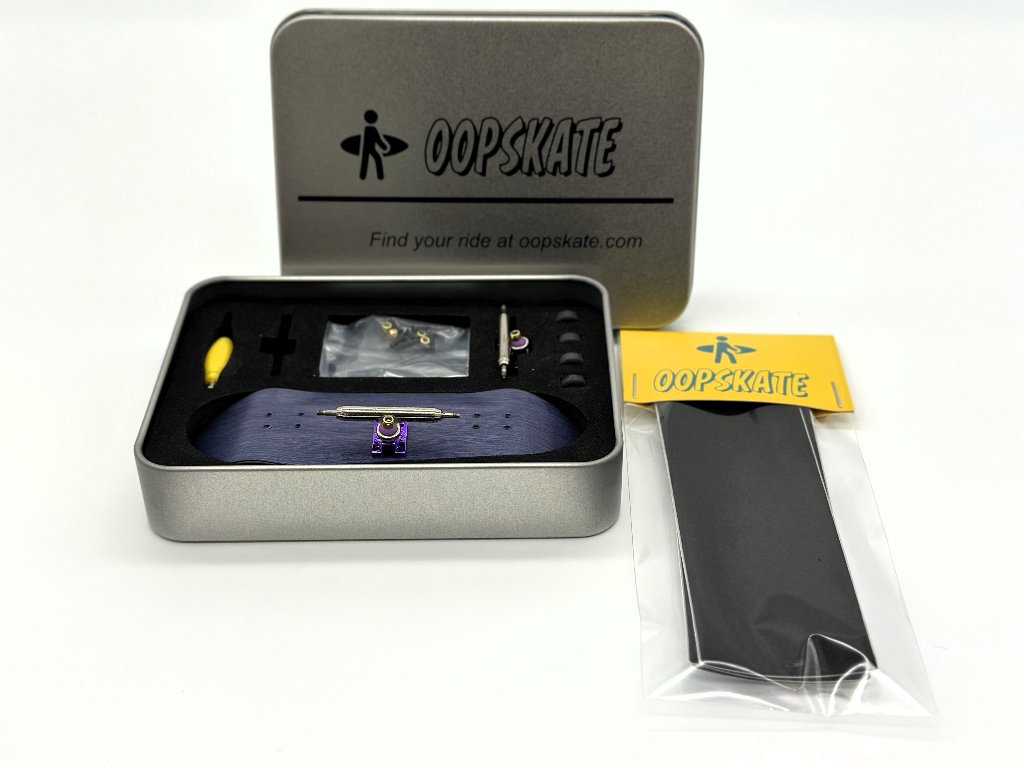 Oopskate Fingerboards Premium Pro Complete Purple (33.5mm)