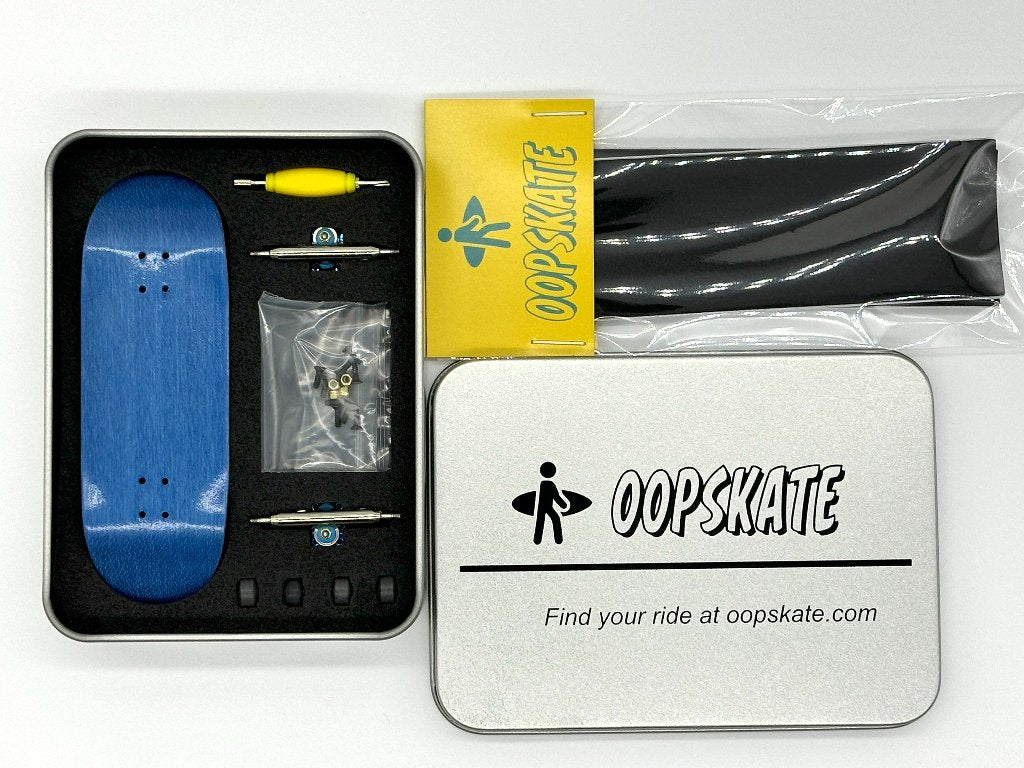 Oopskate Fingerboards Premium Pro Complete Blue (33.5mm)