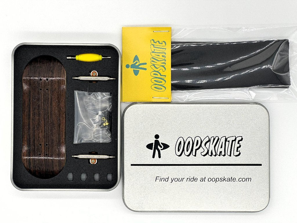 Oopskate Fingerboards Premium Pro Complete Ebony (34mm)